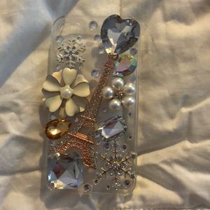 Clear Eiffel Tower iPhone 4s Phone Case